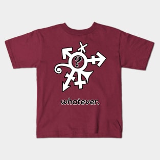 Genderqueer "Whatever" Kids T-Shirt